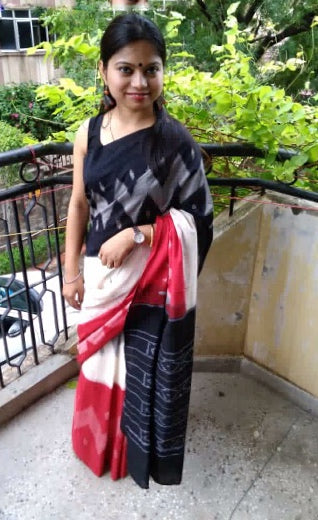 Indian Elegance in a Pochampally Saree
