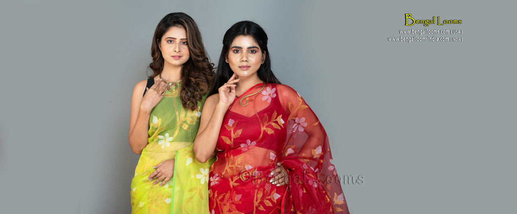 Discover a house of exclusive and traditional handloom sarees, woven with love and authenticity straight from skilled weavers. Shop handcrafted sarees that celebrate India’s timeless textile heritage.
