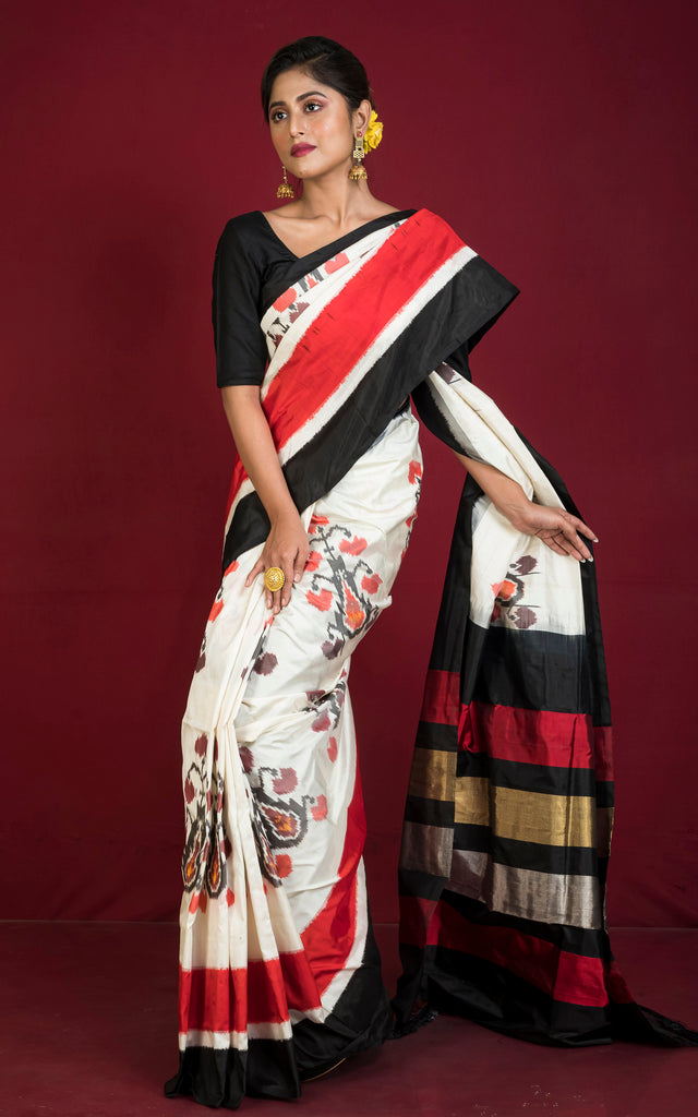 Sari Indien Multicolore Bollywood CA127 | Très Joli, 100% Polyester