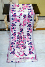 Tantuja Inspired Traditional Soft Jamdani Saree in Off White and Multicolored